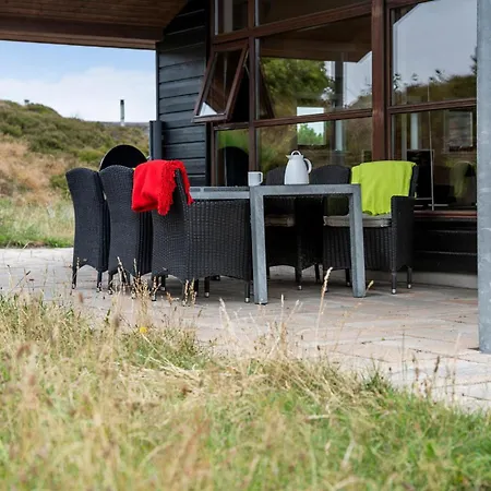 Beach Front Home In Henne With Sauna *