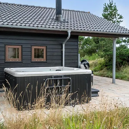 Beach Front Home In Henne With Sauna *