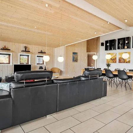 Beach Front Home In Henne With Sauna