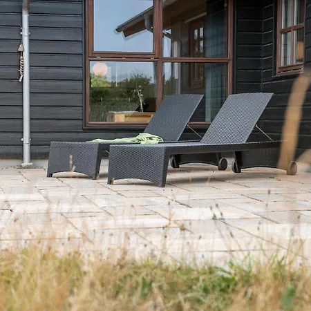 Beach Front Home In Henne With Sauna *