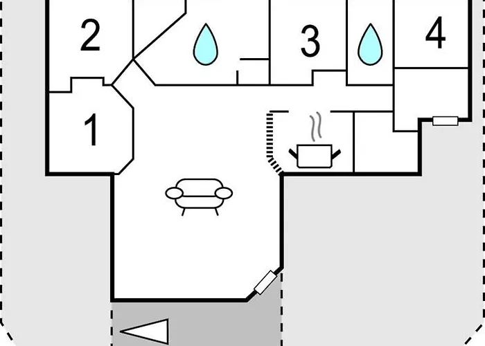 Amazing In Henne With Sauna 度假居 亨讷斯特兰德